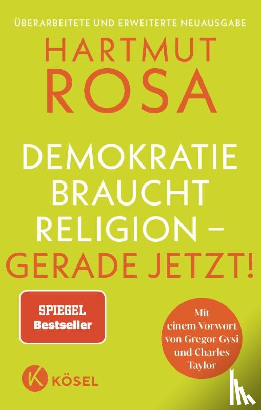 Rosa, Hartmut - Demokratie braucht Religion - gerade jetzt!