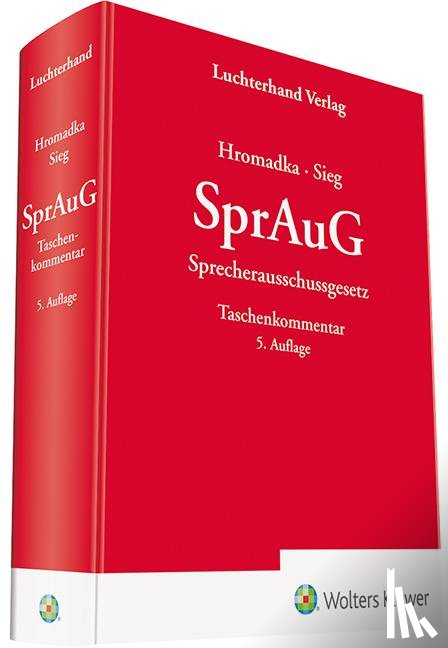 Hromadka, Wolfgang, Sieg, Rainer - SprAuG - Kommentar