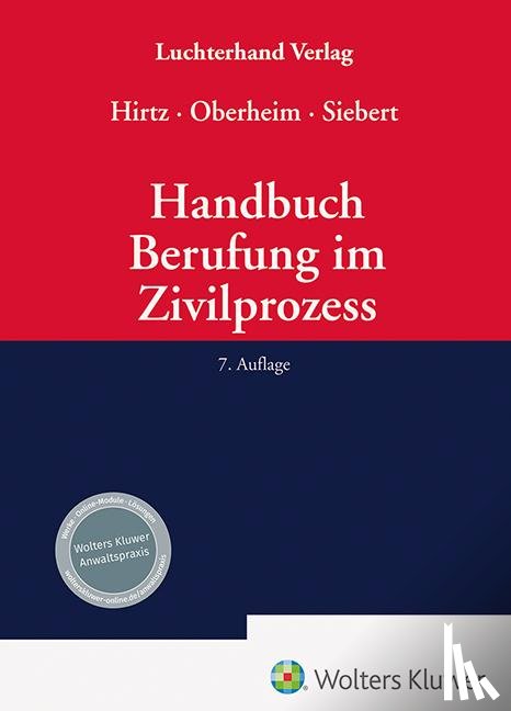  - Handbuch Berufung im Zivilprozess