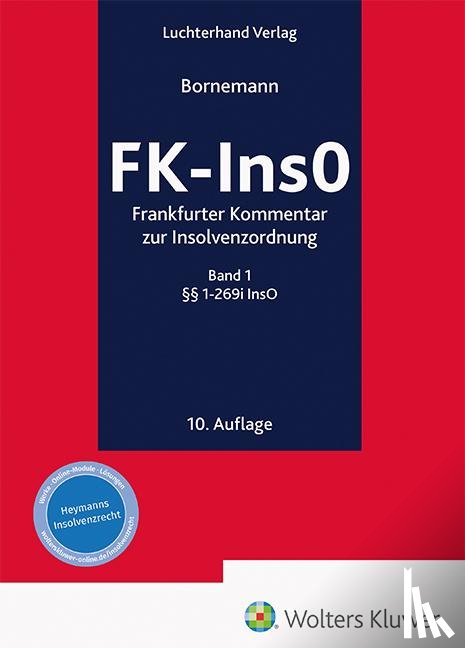  - FK-InsO - Frankfurter Kommentar zur Insolvenzordnung, Band 1