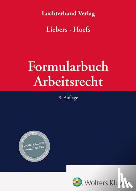  - Formularbuch Arbeitsrecht