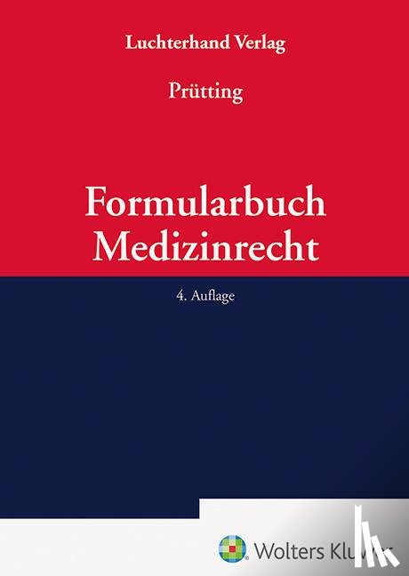  - Formularbuch Medizinrecht