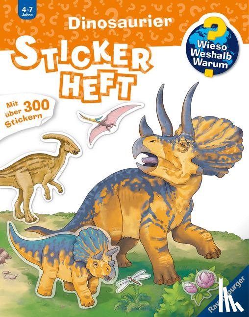  - Dinosaurier Stickerheft
