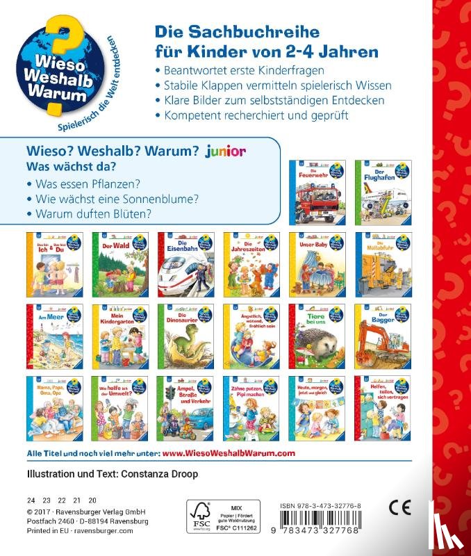 Droop, Constanza - Wieso? Weshalb? Warum? junior, Band 22: Was wächst da?