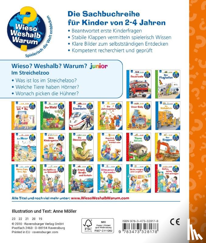 Möller, Anne - Wieso? Weshalb? Warum? junior, Band 35: Im Streichelzoo