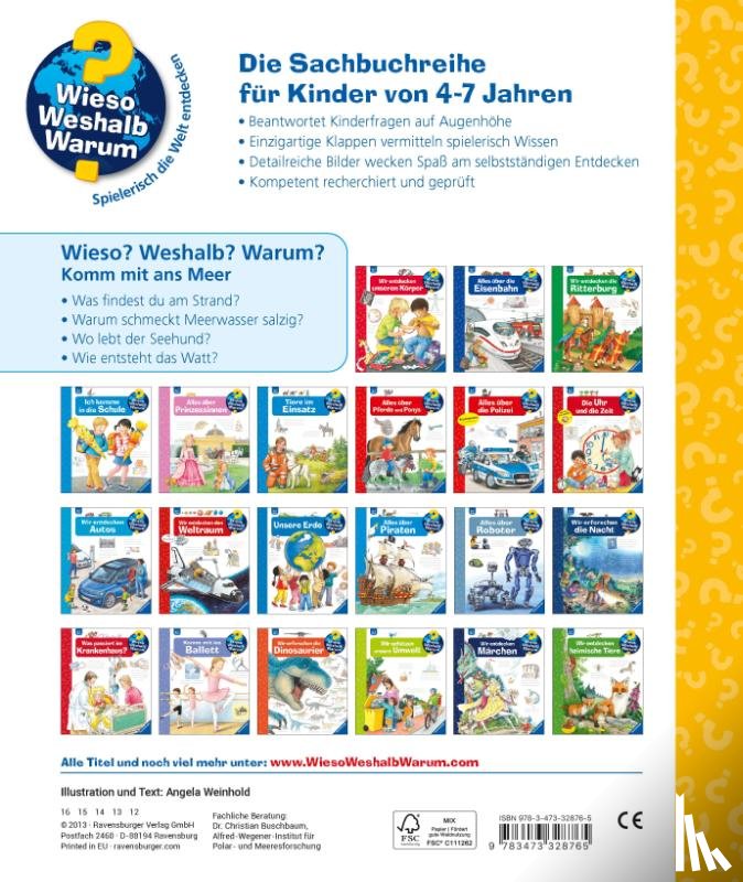 Weinhold, Angela - Wieso? Weshalb? Warum?, Band 17: Komm mit ans Meer