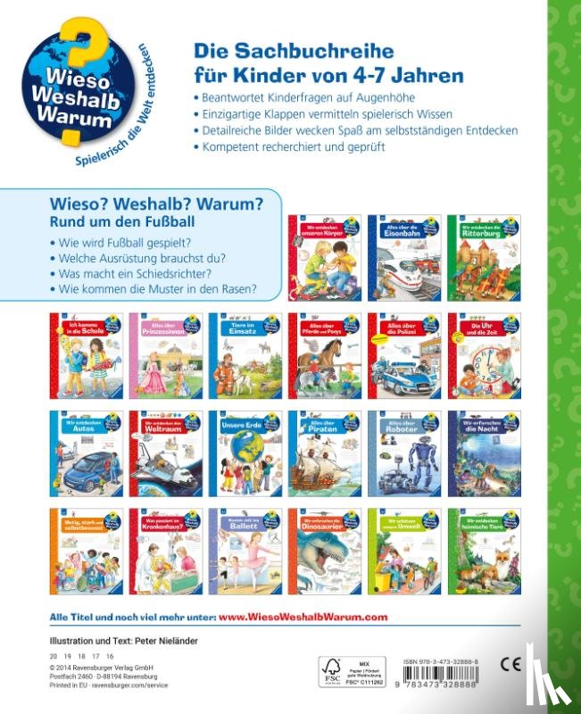 Nieländer, Peter - Wieso? Weshalb? Warum?, Band 35: Rund um den Fußball