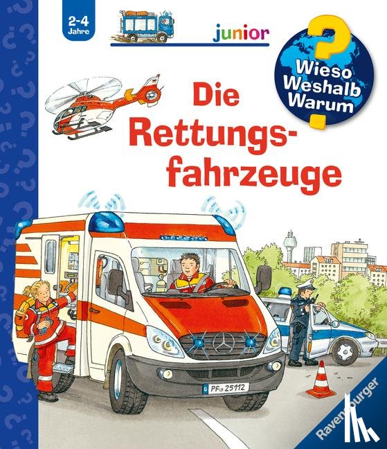 Erne, Andrea - Wieso? Weshalb? Warum? junior, Band 23: Die Rettungsfahrzeuge