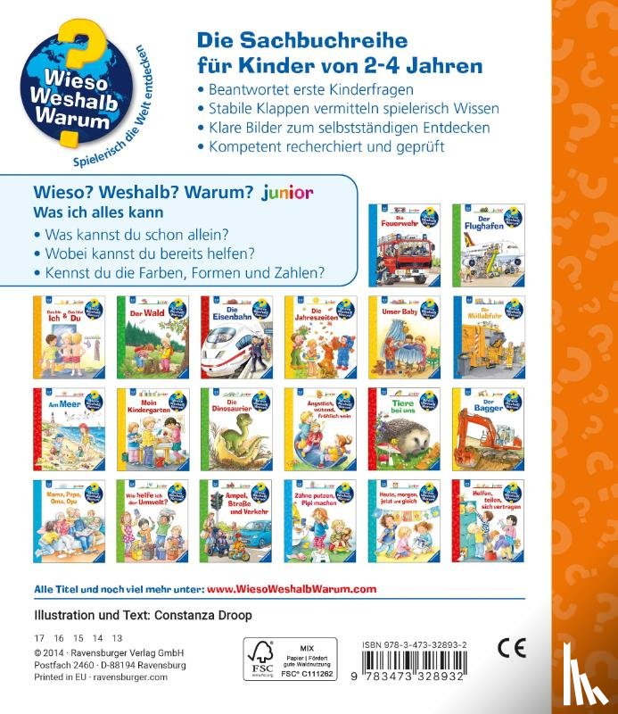 Droop, Constanza - Wieso? Weshalb? Warum? junior, Band 14: Was ich alles kann