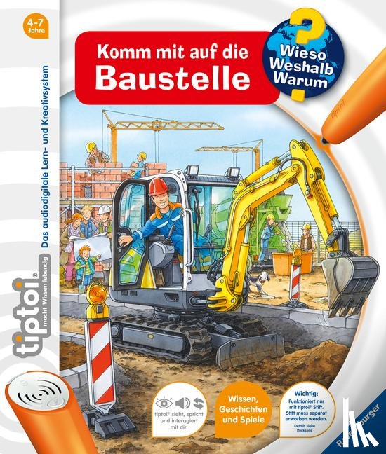Gernhäuser, Susanne - tiptoi® Wieso? Weshalb? Warum? Komm mit auf die Baustelle