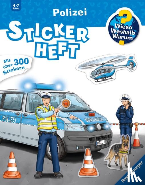  - Wieso? Weshalb? Warum? Stickerheft: Polizei