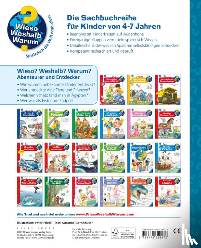 Gernhäuser, Susanne - Wieso? Weshalb? Warum?, Band 70: Abenteurer und Entdecker