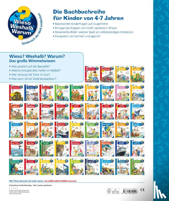 Kessel, Carola von - Wieso? Weshalb? Warum? Das große Wimmelwissen (Riesenbuch)