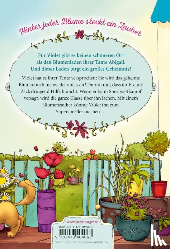 Mayer, Gina - Der magische Blumenladen 02: Ein total verhexter Glücksplan