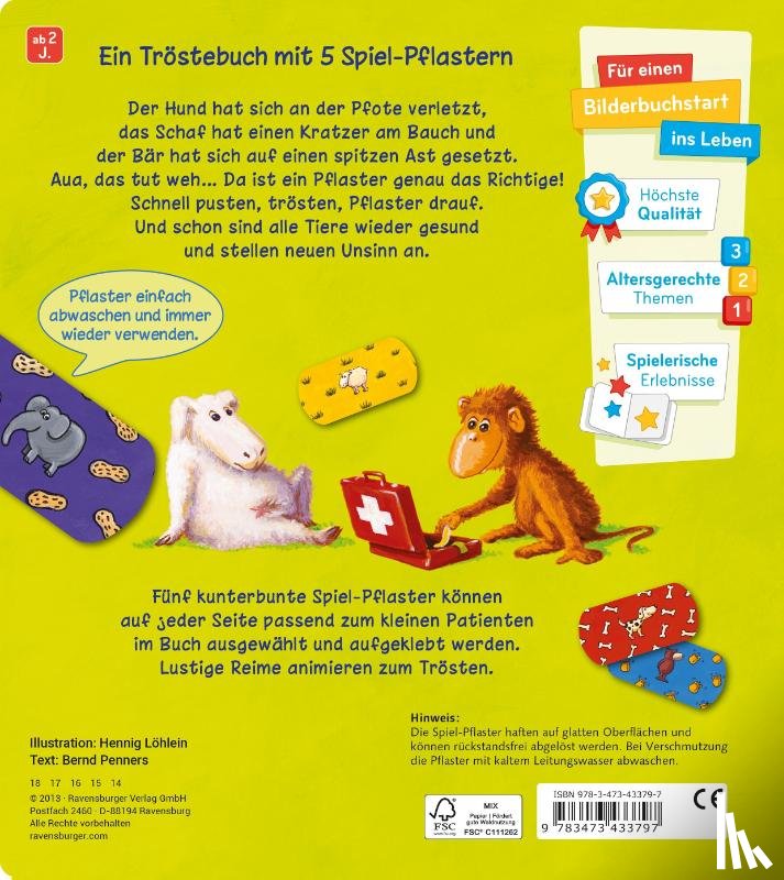 Penners, Bernd - Pusten, trösten, Pflaster drauf!