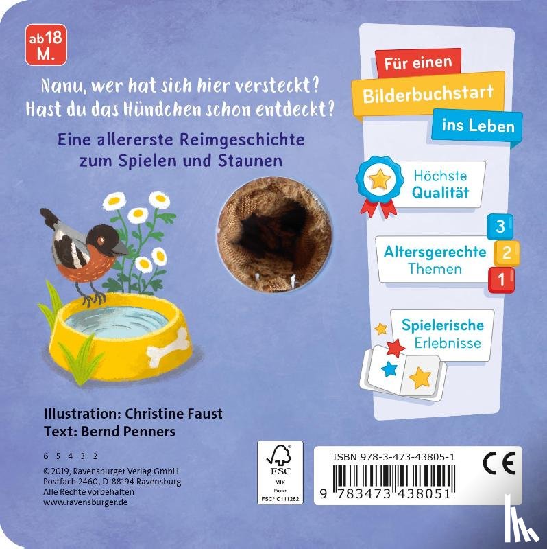 Penners, Bernd - Mein liebstes Fingerpuppenbuch: Hallo, kleiner Hund!