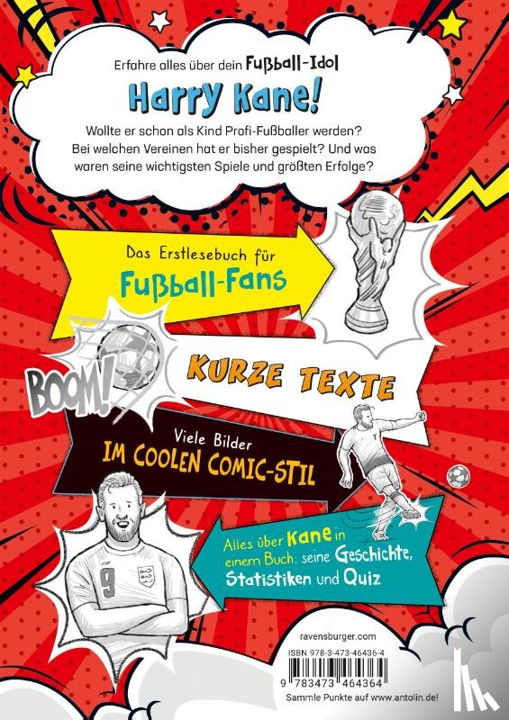 Mugford, Simon - Fußball-Stars - Alles über Kane. Vom Fußball-Talent zum Megastar