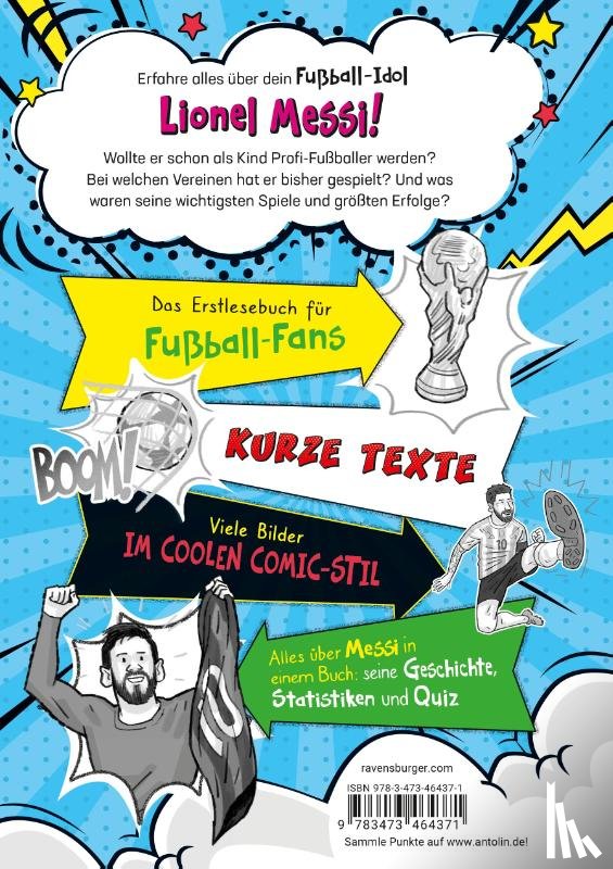 Mugford, Simon - Fußball-Stars - Alles über Messi. Vom Fußball-Talent zum Megastar
