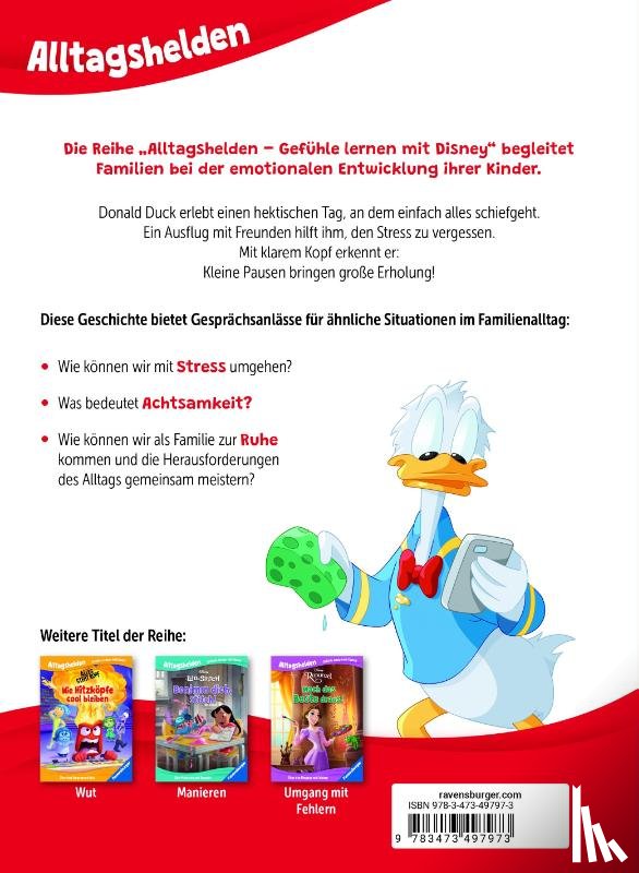  - Alltagshelden - Gefühle lernen mit Disney: Disney Micky Maus & Freunde - Eins nach dem anderen, Donald! Über Achtsamkeit und Gelassenheit.