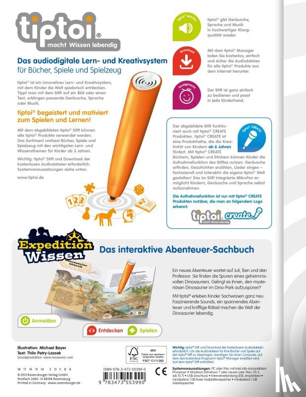 Thilo - tiptoi® Expedition Wissen: Dinosaurier