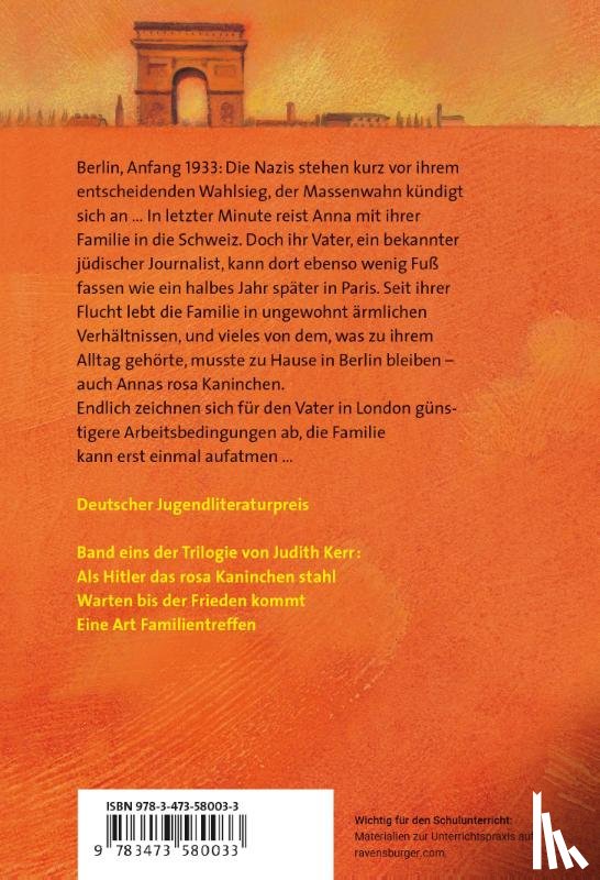 Kerr, Judith - Als Hitler das rosa Kaninchen stahl