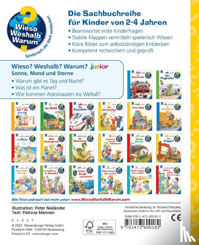 Mennen, Patricia - Wieso? Weshalb? Warum? junior, Band 72: Sonne, Mond und Sterne