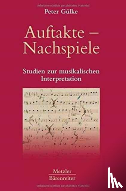 Gulke, Peter - Auftakte - Nachspiele