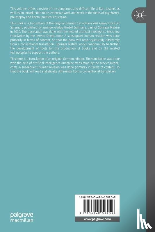 Salamun, Kurt - Karl Jaspers
