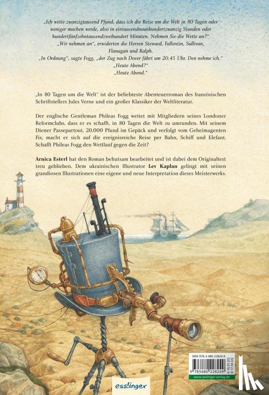 Verne, Jules, Esterl, Arnica - In 80 Tagen um die Welt