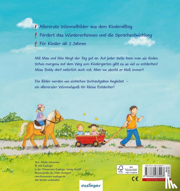 Schumann, Sibylle - Mein allererstes Wimmelbuch: Durch den Tag