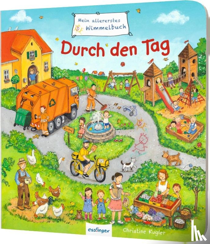 Schumann, Sibylle - Mein allererstes Wimmelbuch: Durch den Tag