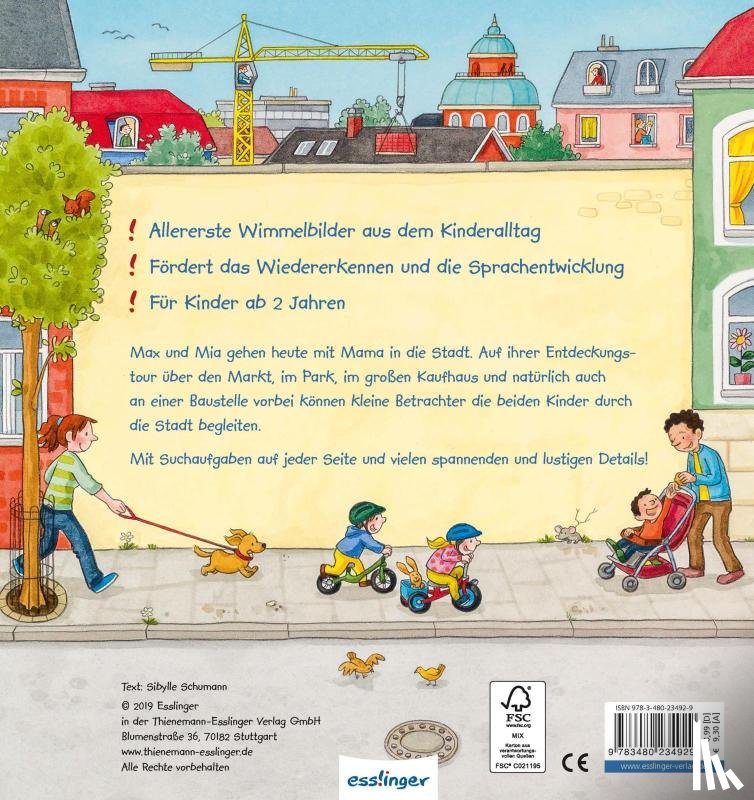 Schumann, Sibylle - Mein allererstes Wimmelbuch: In der Stadt