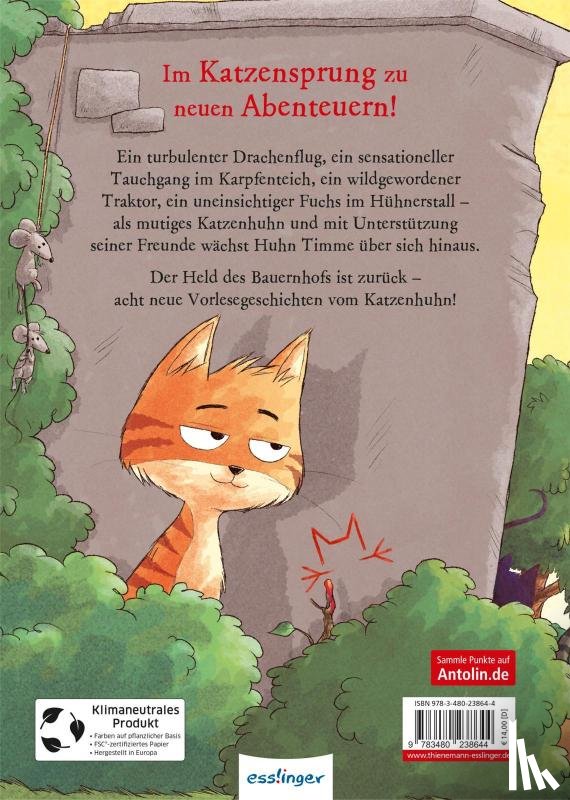 Hoëcker, Bernhard, Mühlenfels, Eva von - Das Katzenhuhn 2: Abenteuer von einem sehr besonderen Bauernhof