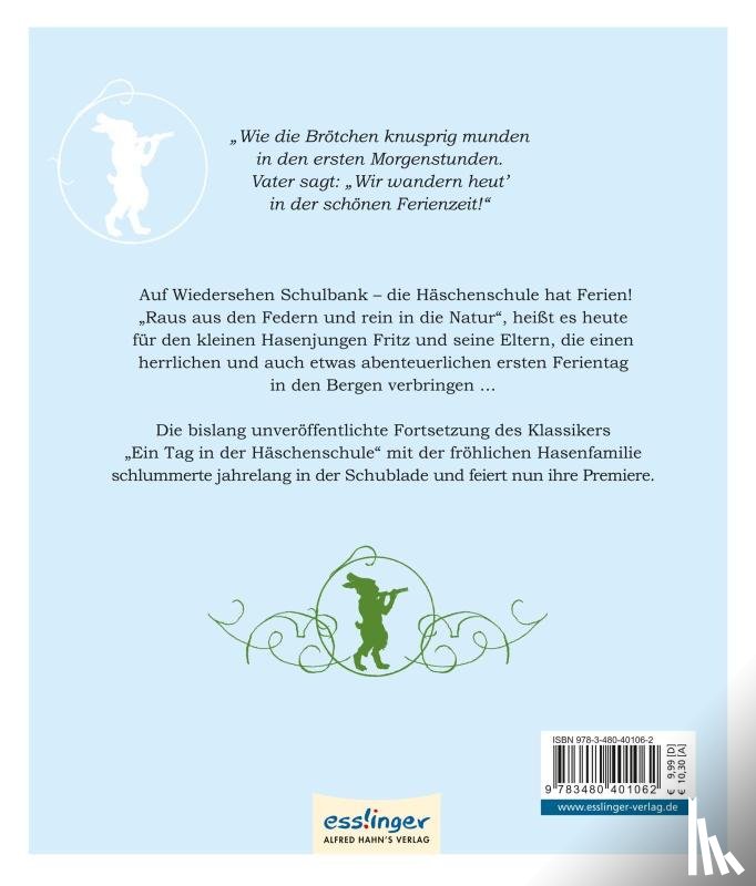Mühlhaus, Anne - Die Häschenschule: Ferien in der Häschenschule