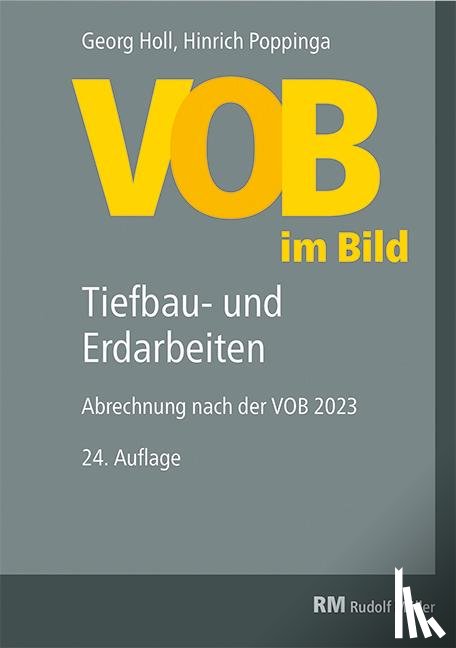 Holl, Georg, Poppinga, Hinrich - VOB im Bild - Tiefbau- und Erdarbeiten