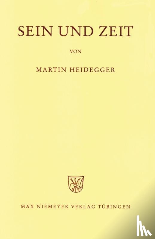 Heidegger, Martin - Sein und Zeit