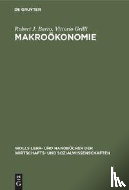 Barro, Robert J, Grilli, Vittorio - Makrooekonomie