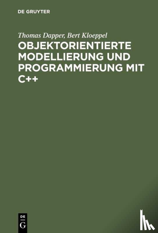Kloeppel, Bert, Dapper, Thomas, Dietrich, Karsten - Grundkonzepte und praktischer Einsatz