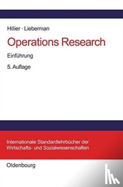 Hillier, Frederick S (Stanford Univ), Liebermann, Gerald J - Operations Research