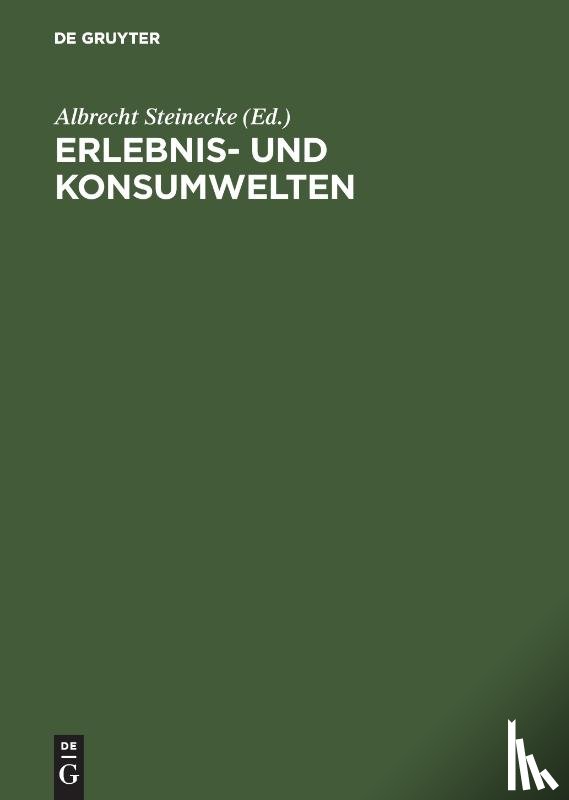 - Erlebnis- und Konsumwelten