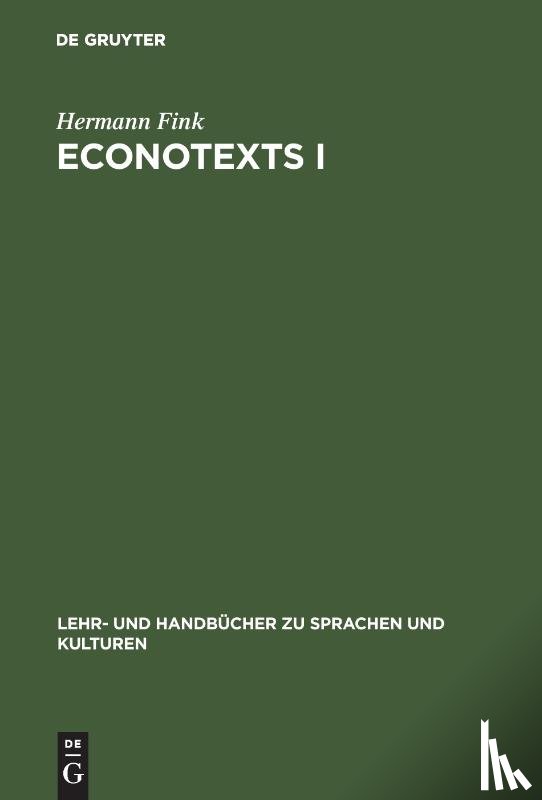 Fink, Hermann - EconoTexts I