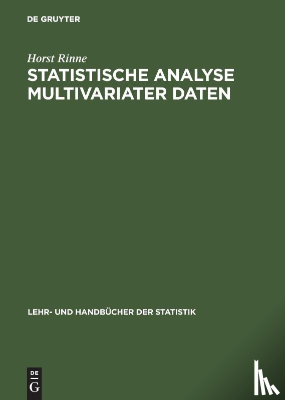 Rinne, Horst (University of Giessen Germany) - Statistische Analyse multivariater Daten