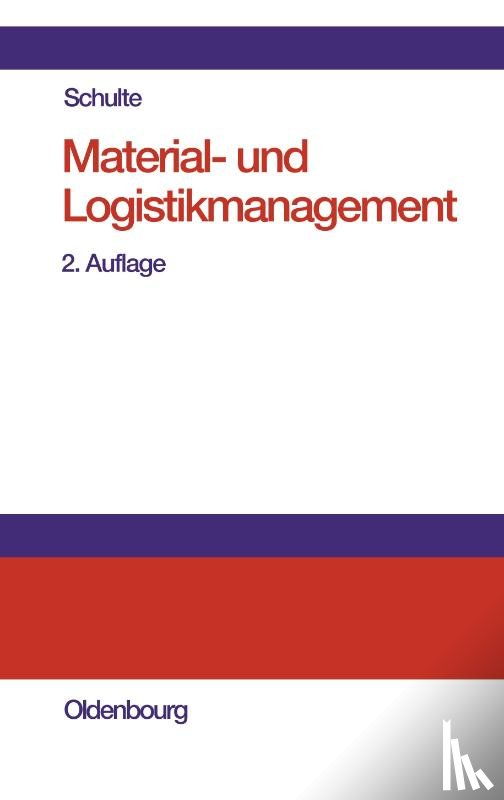 Schulte, Gerd - Material- Und Logistikmanagement