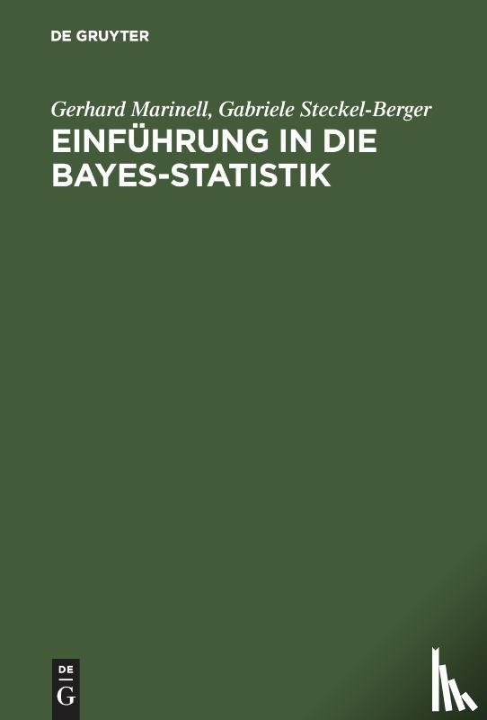 Marinell, Gerhard, Steckel-Berger, Gabriele - Einfuhrung in die Bayes-Statistik