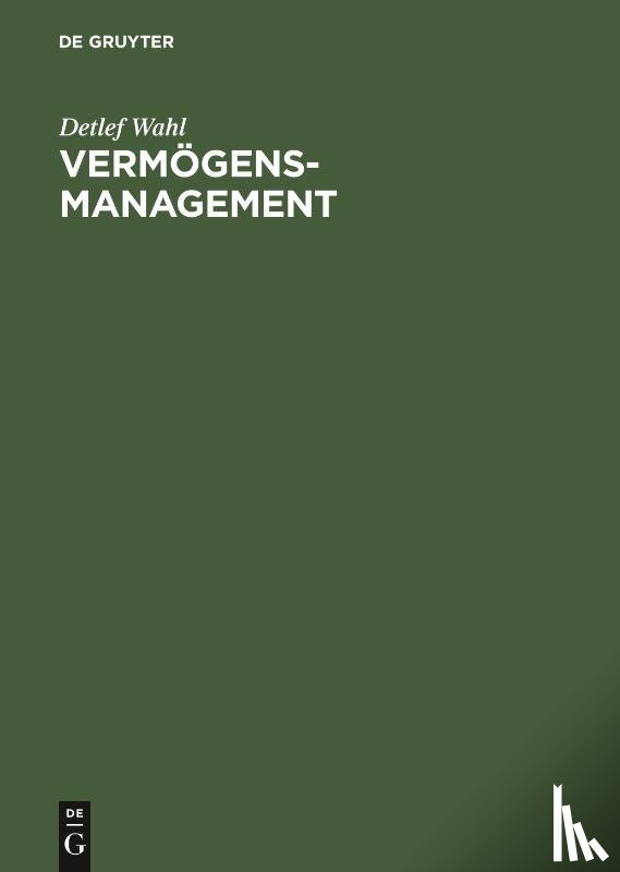 Wahl, Detlef - Vermoegensmanagement