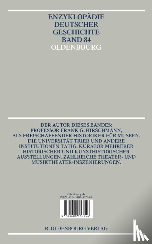 Hirschmann, Frank G - Die Stadt im Mittelalter
