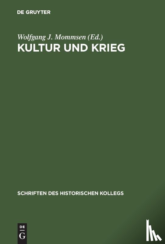  - Kultur und Krieg