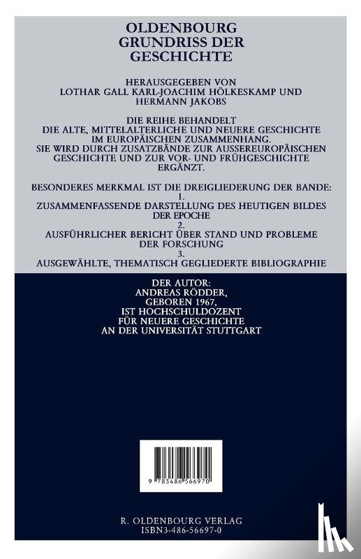 Roedder, Andreas - Die Bundesrepublik Deutschland 1969-1990