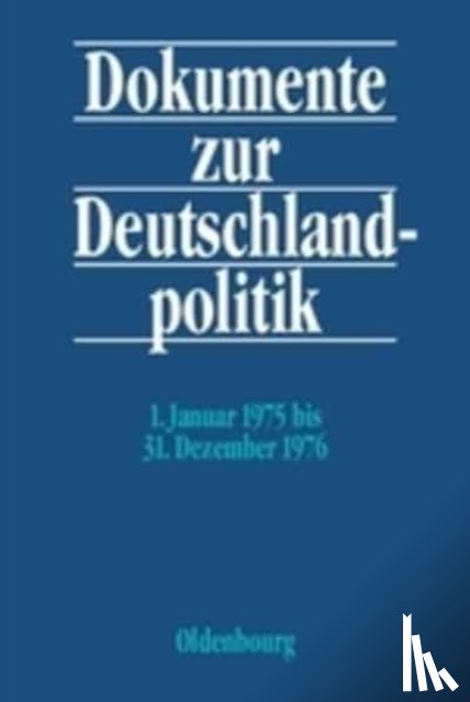  - 1. Januar 1975 bis 31. Dezember 1976