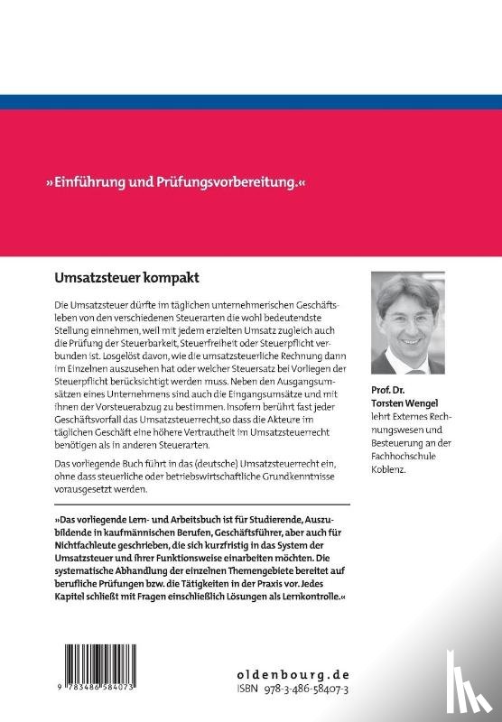 Wengel, Torsten - Umsatzsteuer kompakt